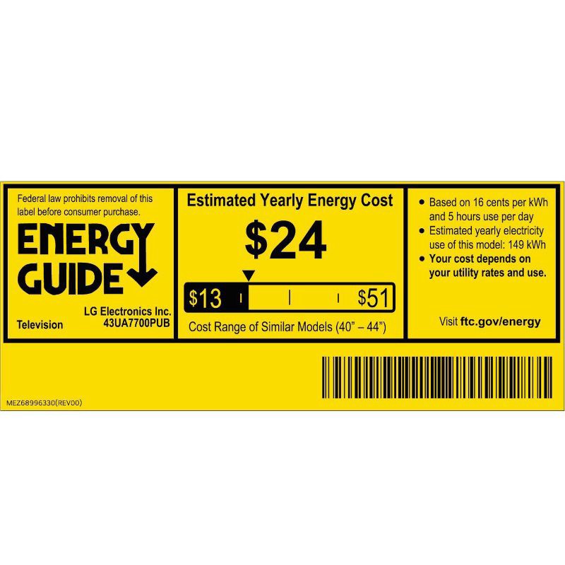 slide 16 of 16, LG Electronics LG 43" Class 4K HDR Smart LED TV - UA7700, 1 ct