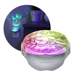 Energizer Motion Projectables Color Changing LED Night Light Light Sensing Northern Lights: Kids' Projection Baby Nightlight