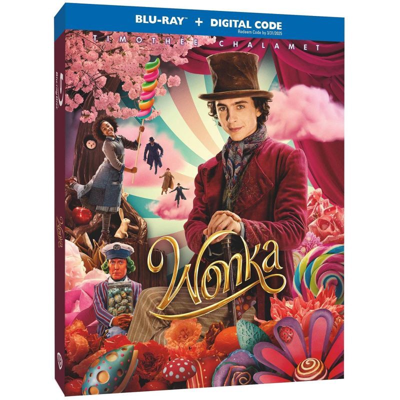 slide 2 of 4, Warner Home Video Wonka (Blu-ray), 1 ct