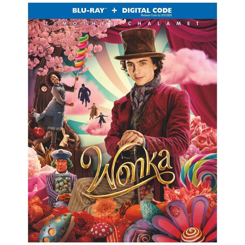 slide 1 of 4, Warner Home Video Wonka (Blu-ray), 1 ct