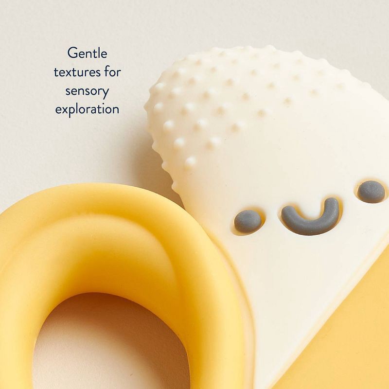 slide 3 of 6, Itzy Ritzy Easy Hold Teether - Banana, 1 ct