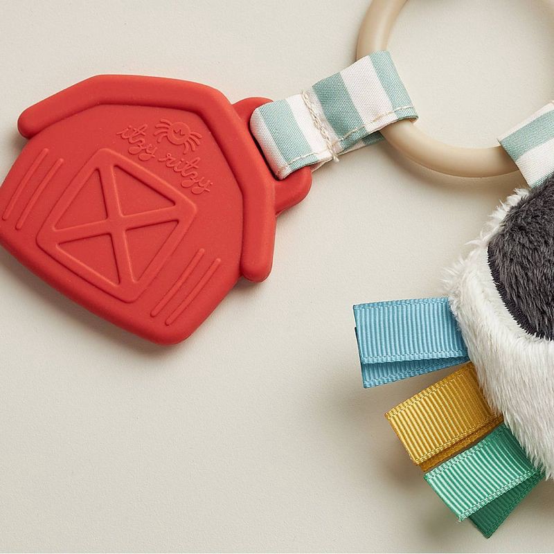 slide 7 of 8, Itzy Ritzy Pal Teether - Cow, 1 ct