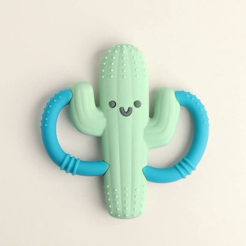 slide 6 of 8, Itzy Ritzy Easy Hold Teether - Cactus, 1 ct