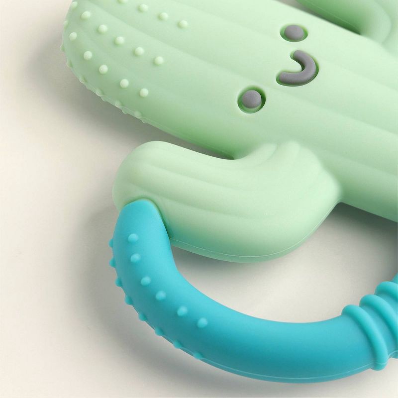 slide 7 of 8, Itzy Ritzy Easy Hold Teether - Cactus, 1 ct