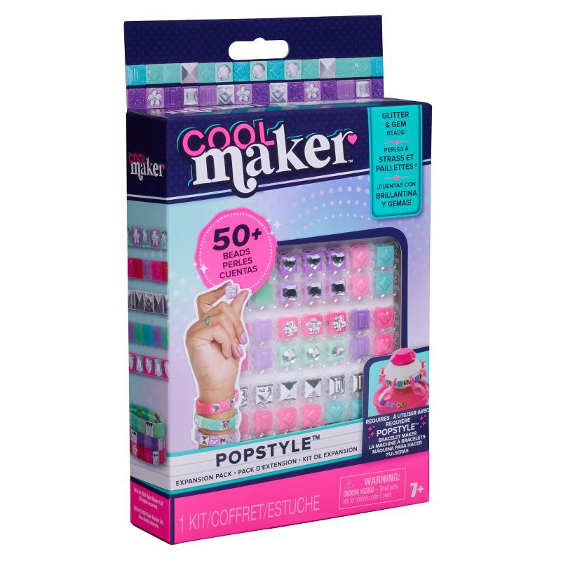 slide 9 of 9, Cool Maker Pop Style Glitter & Gem Expansion Pack, 1 ct