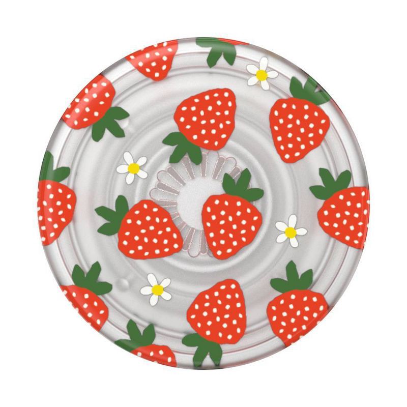 slide 2 of 5, PopSockets PlantCore Translucent Cell Phone Grip & Stand - Berries and Cream, 1 ct