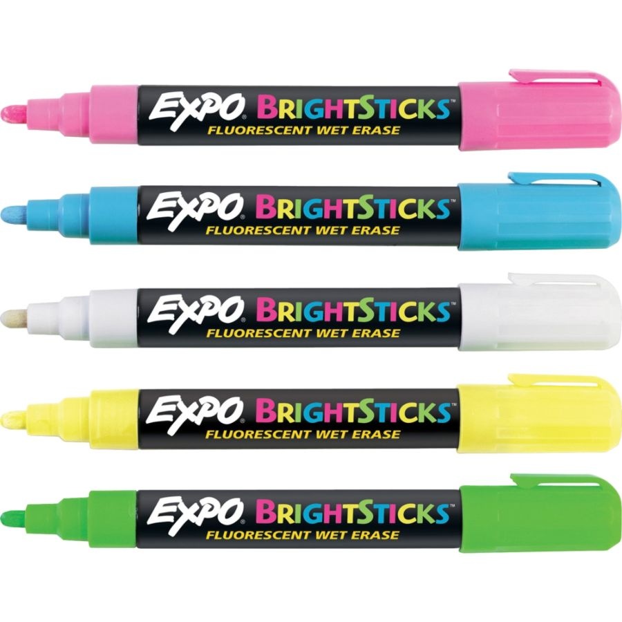 slide 3 of 3, Expo Bright Sticks Marker Set, 5 ct