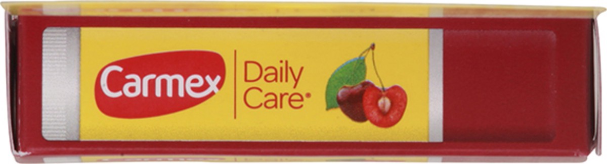 slide 5 of 11, Carmex Daily Care Lip Balm Stick Fresh Cherry, 0.15 oz