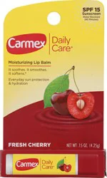 Carmex Daily Care Lip Balm Stick Fresh Cherry