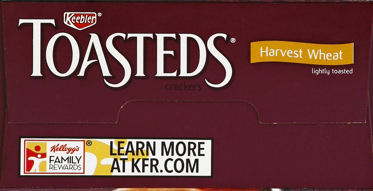 slide 3 of 8, Toasteds Crackers 8 oz, 8 oz