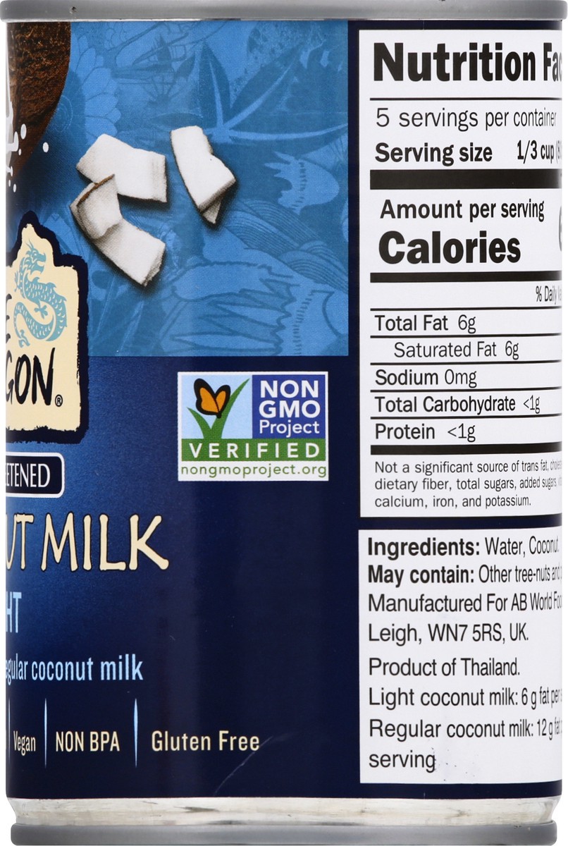 slide 2 of 9, Blue Dragon Light Coconut Milk, 13.5 oz