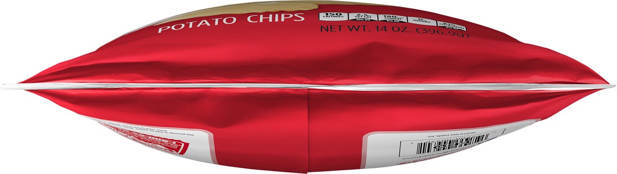 slide 2 of 7, Herr's Party Size Ripples Potato Chips Party Size. 14 oz Bag, 14 oz