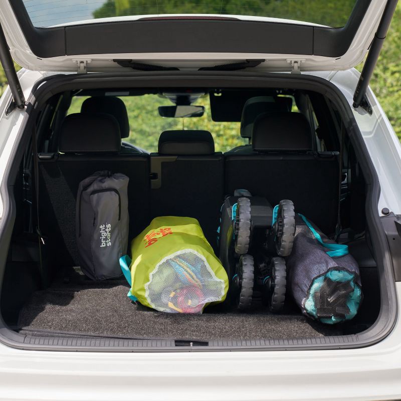 slide 15 of 15, Bright Starts Pop N Sit Portable Booster Seat - Gray, 1 ct