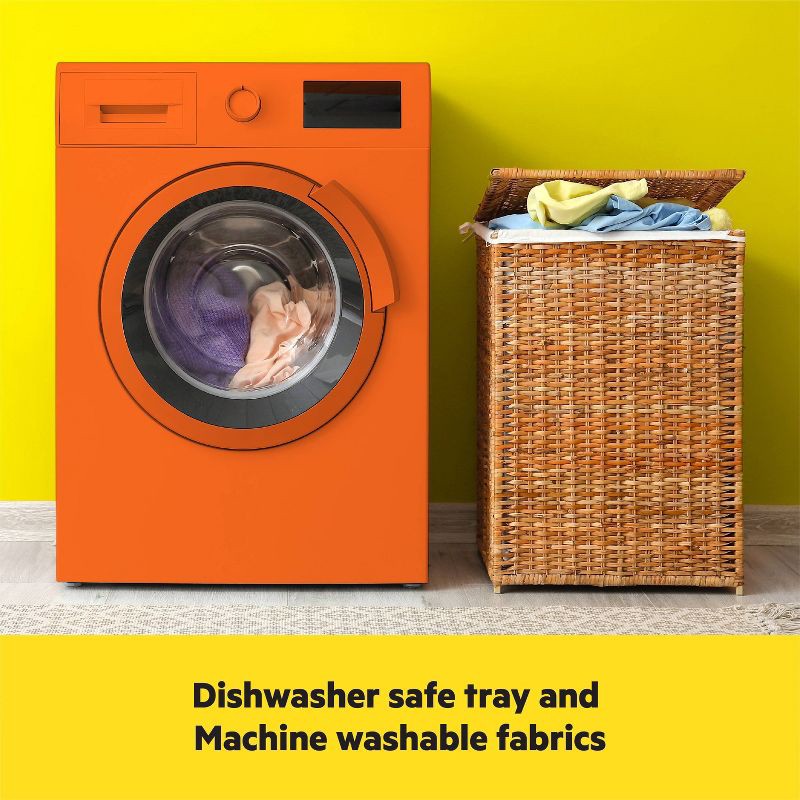 slide 10 of 15, Bright Starts Pop N Sit Portable Booster Seat - Gray, 1 ct