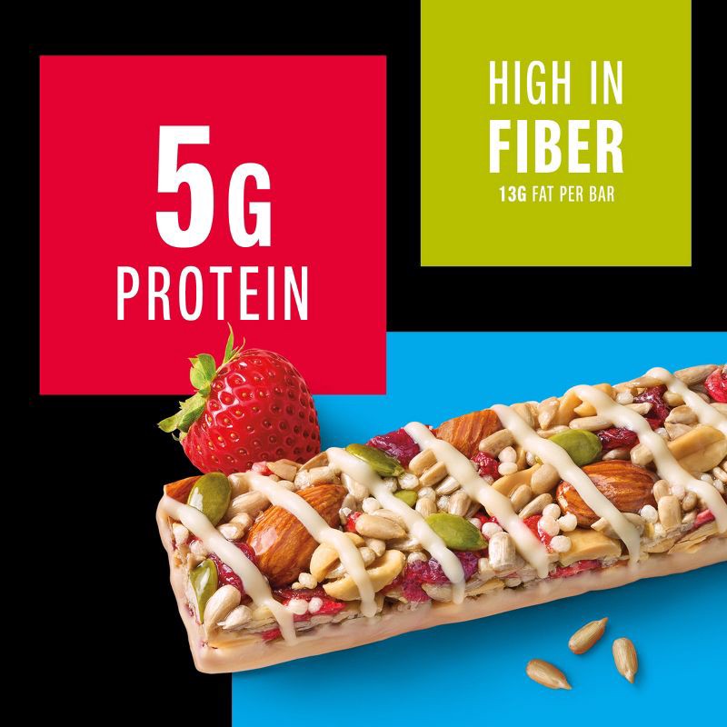 slide 2 of 10, KIND Bars Strawberry Sunflower Seed Gluten Free Snacks - 8.4oz/6ct, 6 ct; 8.4 oz