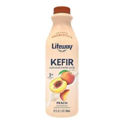 Lifeway Kefir Peach Low Fat Milk Smoothie - 32 fl oz