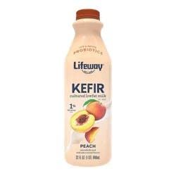 Lifeway Kefir Peach Low Fat Milk Smoothie - 32 fl oz