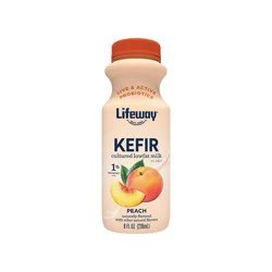 Lifeway Kefir Peach Low Fat Milk Smoothie - 8 fl oz