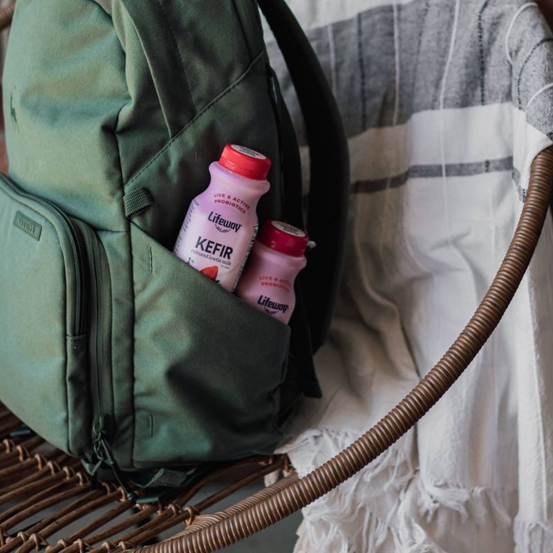 slide 3 of 3, Lifeway Kefir Strawberry Low Fat Milk Smoothie - 8 fl oz, 8 fl oz