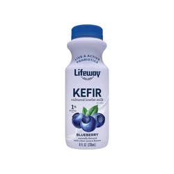 Lifeway Kefir Blueberry Low Fat Milk Smoothie - 8 fl oz