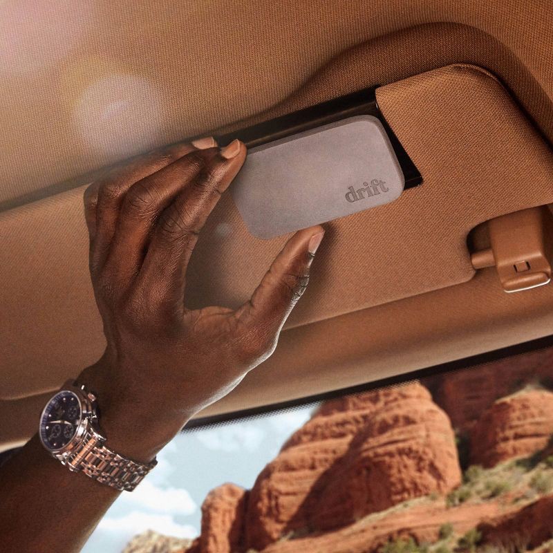 slide 2 of 2, Drift Co Car Air Freshener Stone Starter Set Amber Scent: Cruelty-Free Solid Drift Car Freshner, Oak Brown, 1 ct