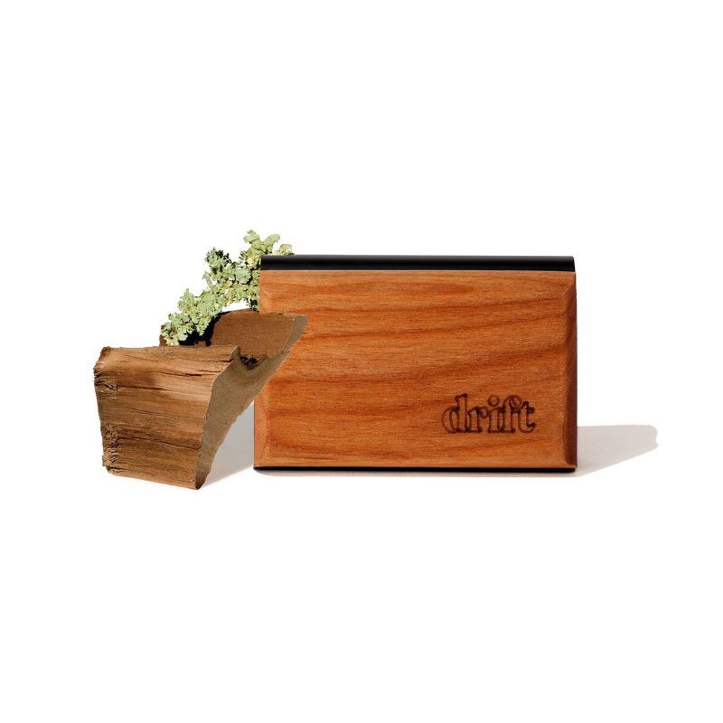 slide 1 of 4, Drift Co Wood Car Freshener Starter Kit Odor Eliminator Teak Scent, 1 ct