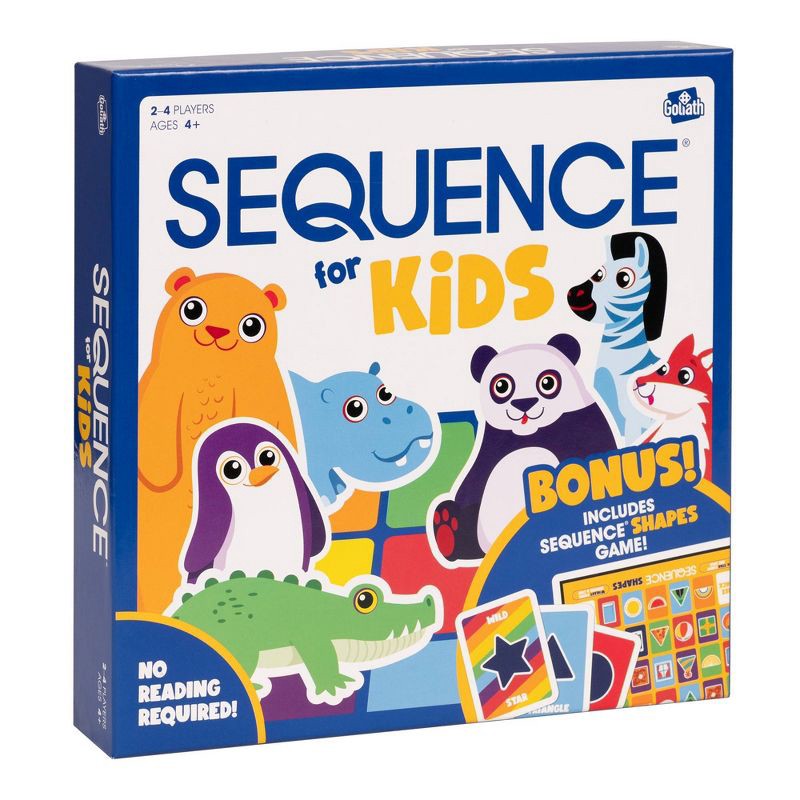 slide 9 of 10, Pressman Goliath SEQUENCE for Kids Board Game, 1 ct