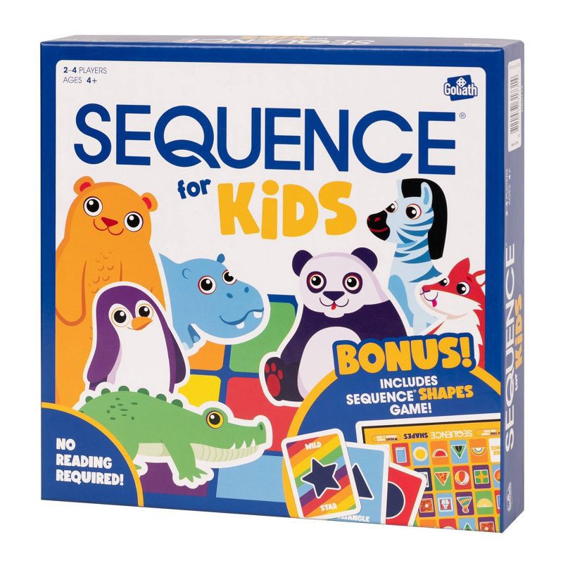 slide 10 of 10, Pressman Goliath SEQUENCE for Kids Board Game, 1 ct
