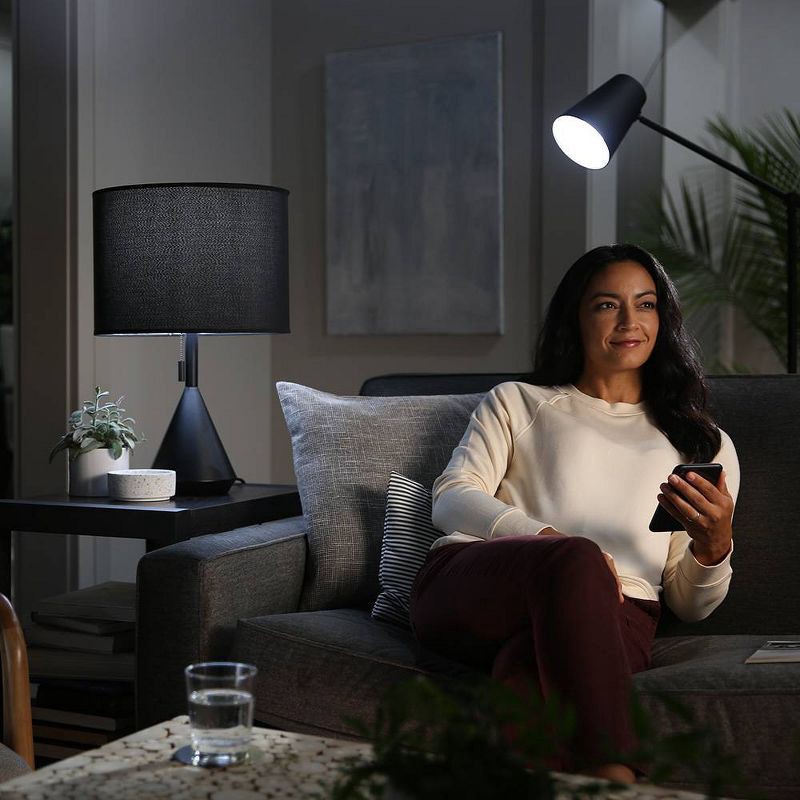 slide 5 of 12, GE Household Lighting GE 3pk Cync Reveal Full Color A19, 3 ct