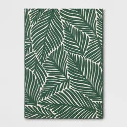 5'x7' Palms Outdoor Area Rug Green - Threshold™