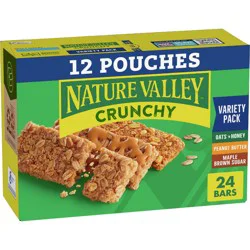 Nature Valley Crunchy Bars Variety Pack - 17.88oz/ 12ct