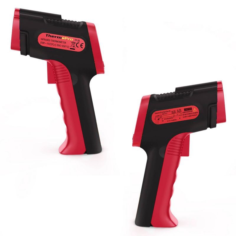 slide 8 of 9, ThermoPro Infrared Instant Read Thermometer Gun, 1 ct