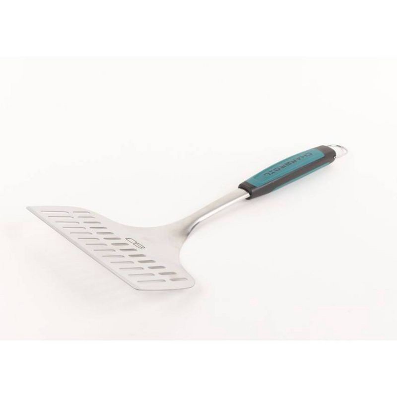 slide 2 of 4, Char-Broil Comfort Grip Double Wide Heat-Resistant Grill Spatula Stainless Steel Silver, 1 ct