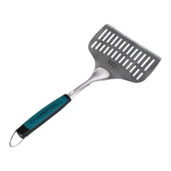 Char-Broil Comfort Grip Double Wide Heat-Resistant Grill Spatula Stainless Steel Silver