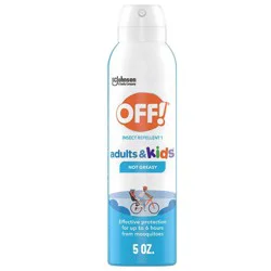 OFF! Adults and Kids Mosquito Repellent Picaridin Bug Spray- 5oz