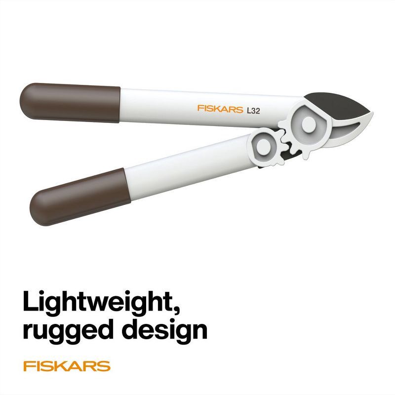 slide 4 of 7, Fiskars 15” PowerGear Lightweight Lopper, 1 ct