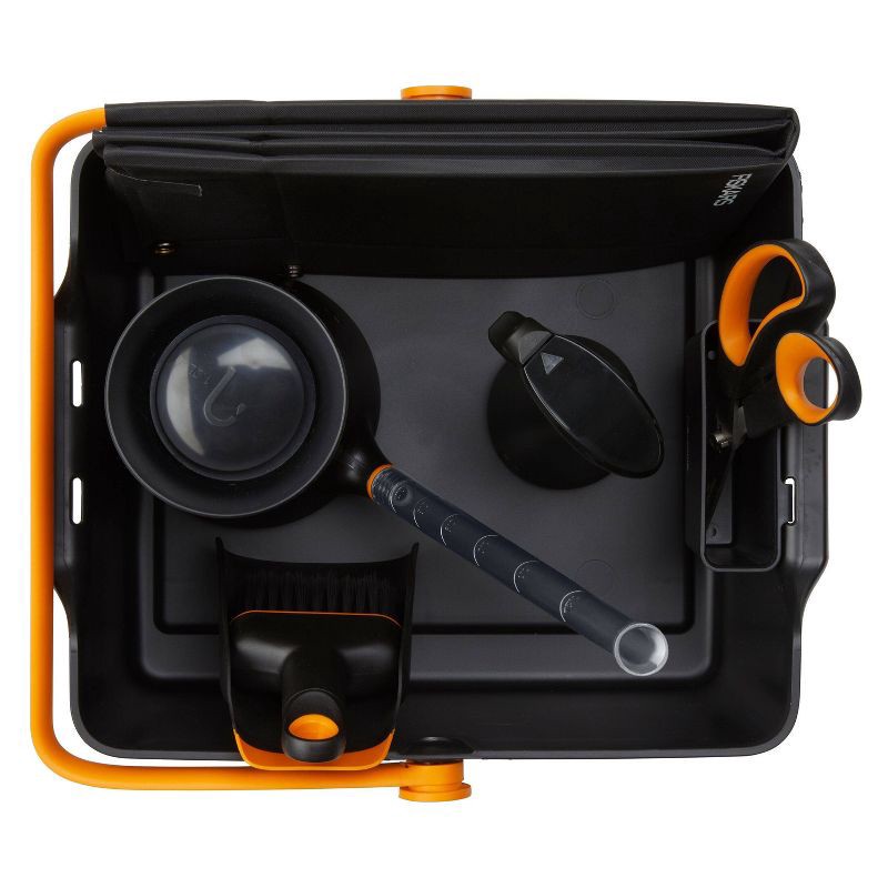 slide 3 of 10, Fiskars 2pc Scoop and Brush Garden Tool Set Black, 2 ct