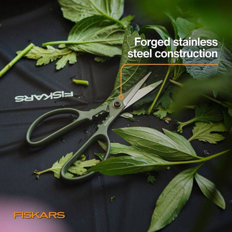 slide 7 of 8, Fiskars 2" Plant Snips Garden Shear, 1 ct