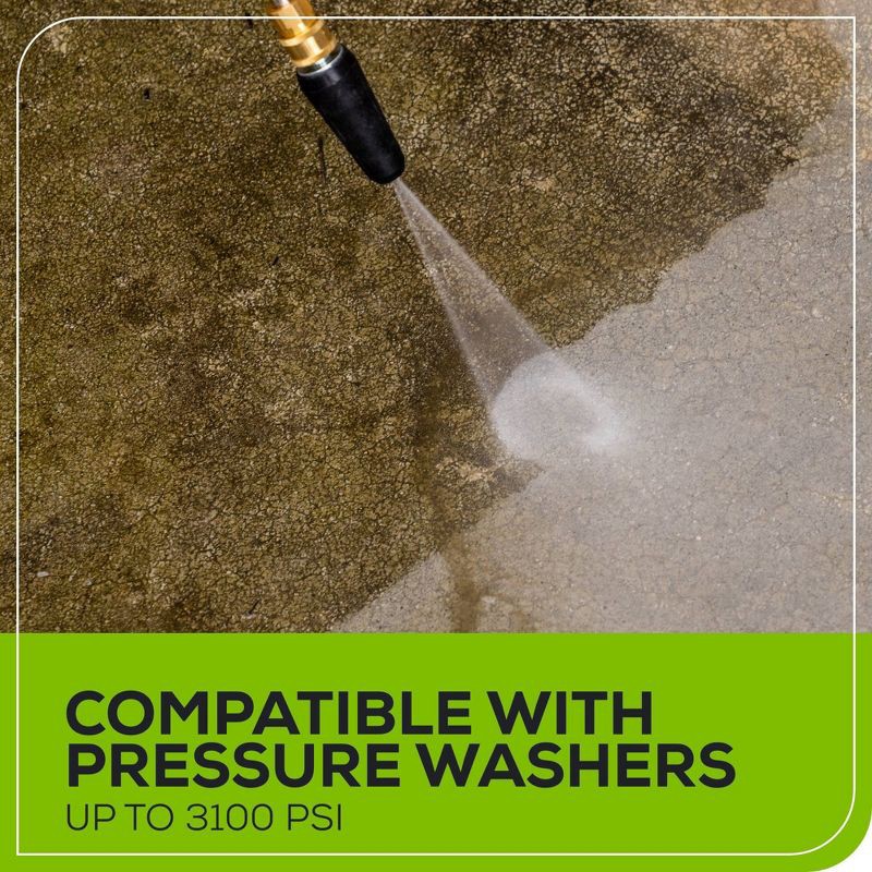 slide 3 of 7, Greenworks 3100 PSI Turbo Nozzle Pressure Washer Spray Tip, 1 ct