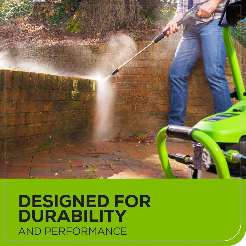slide 7 of 7, Greenworks 3100 PSI Turbo Nozzle Pressure Washer Spray Tip, 1 ct