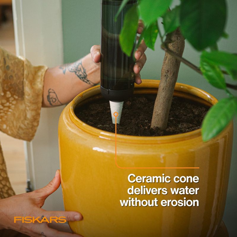 slide 2 of 11, Fiskars Away Watering Cone Drip Irrigator, 1 ct