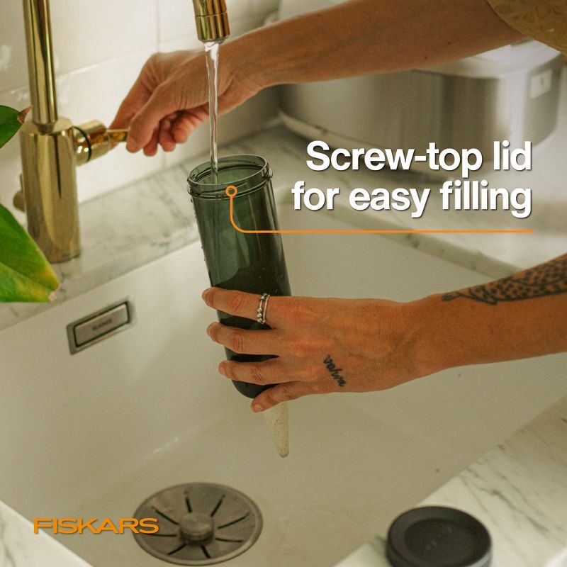 slide 6 of 11, Fiskars Away Watering Cone Drip Irrigator, 1 ct