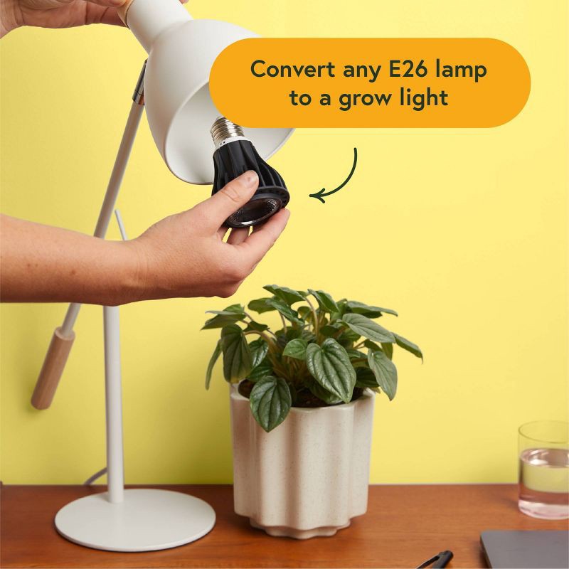 slide 2 of 6, WE THE WILD 11W LED Instant Sun Grow Bulb Black, 1 ct