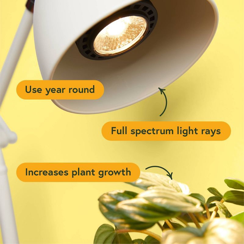 slide 4 of 6, WE THE WILD 11W LED Instant Sun Grow Bulb Black, 1 ct
