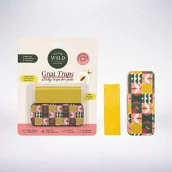 WE THE WILD 16pk Sticky Gnat Traps Compostable Eco-Friendly Easy Use
