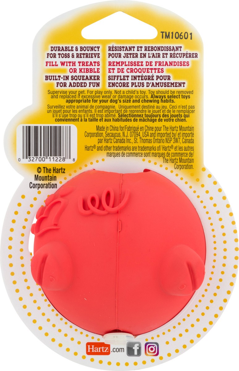 slide 3 of 11, Hartz Tuff Stuff Treat Hogging Piglet Dog Toy 1 ea, 1 ct
