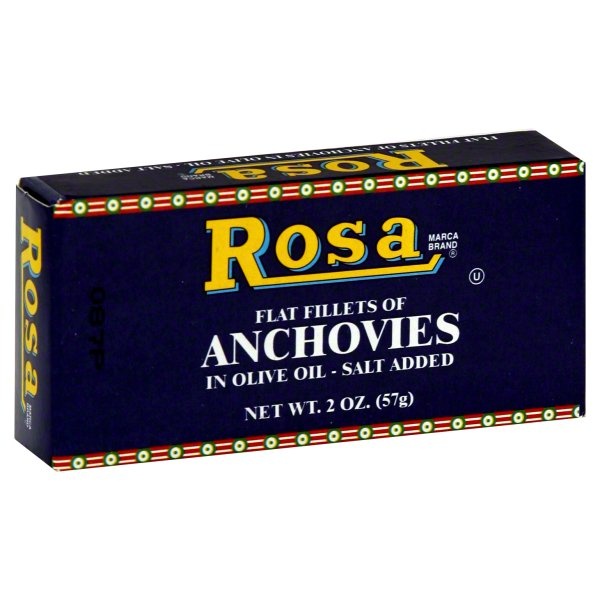 slide 1 of 1, Rosa Anchovies - Flat Fillets In Olive Oil, 2 oz