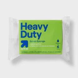 Heavy Duty Scrub Sponges - 6ct - up&up™