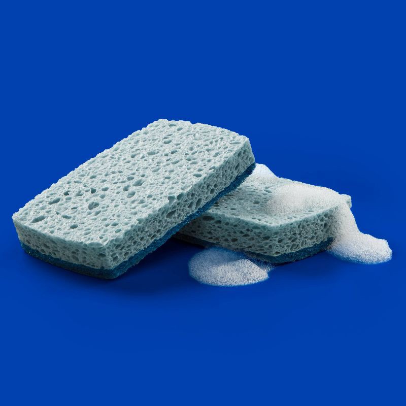 slide 2 of 3, Non-Scratch Scrub Multi-Surface Sponges - 6ct - up&up™, 6 ct
