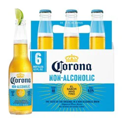 Corona Non-Alcoholic Beer - 6pk/12 fl oz Bottles